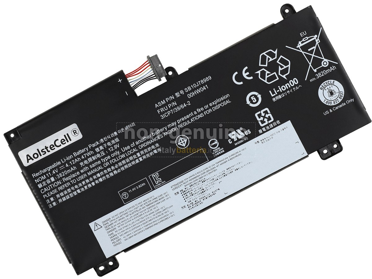 Batteria per portatile Lenovo ThinkPad S5-20G4S00000