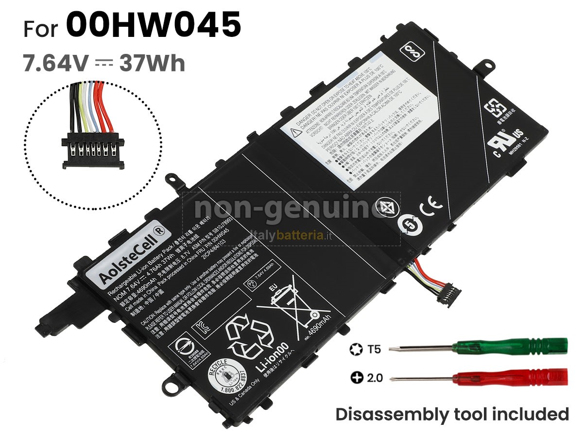 Batteria per portatile Lenovo 00HW045