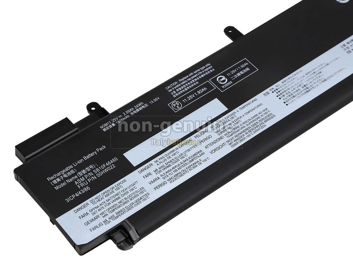 Batteria per portatile Lenovo ThinkPad T470S 20HF004U