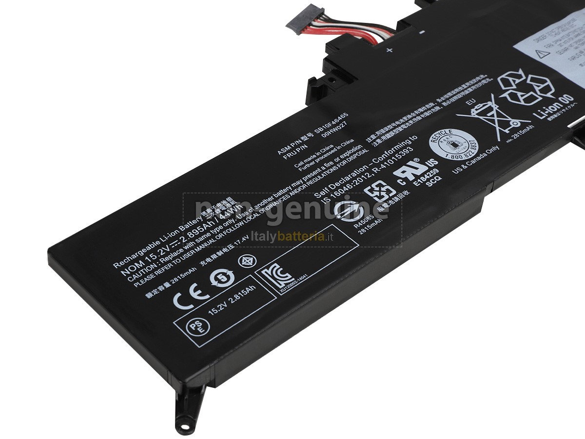 Batteria per portatile Lenovo ThinkPad YOGA 260-20GS