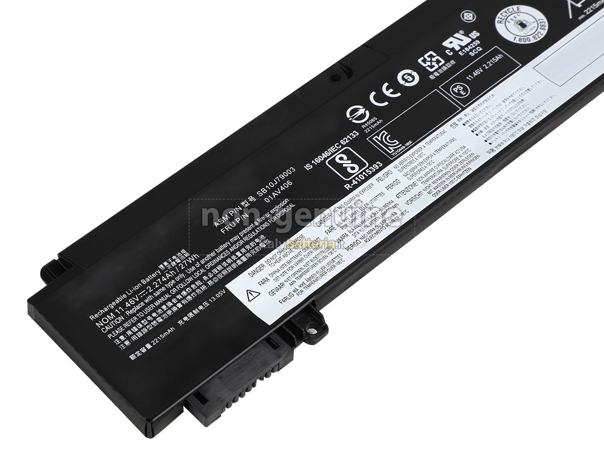 Batteria per portatile Lenovo ThinkPad T460S 20F9004FUS