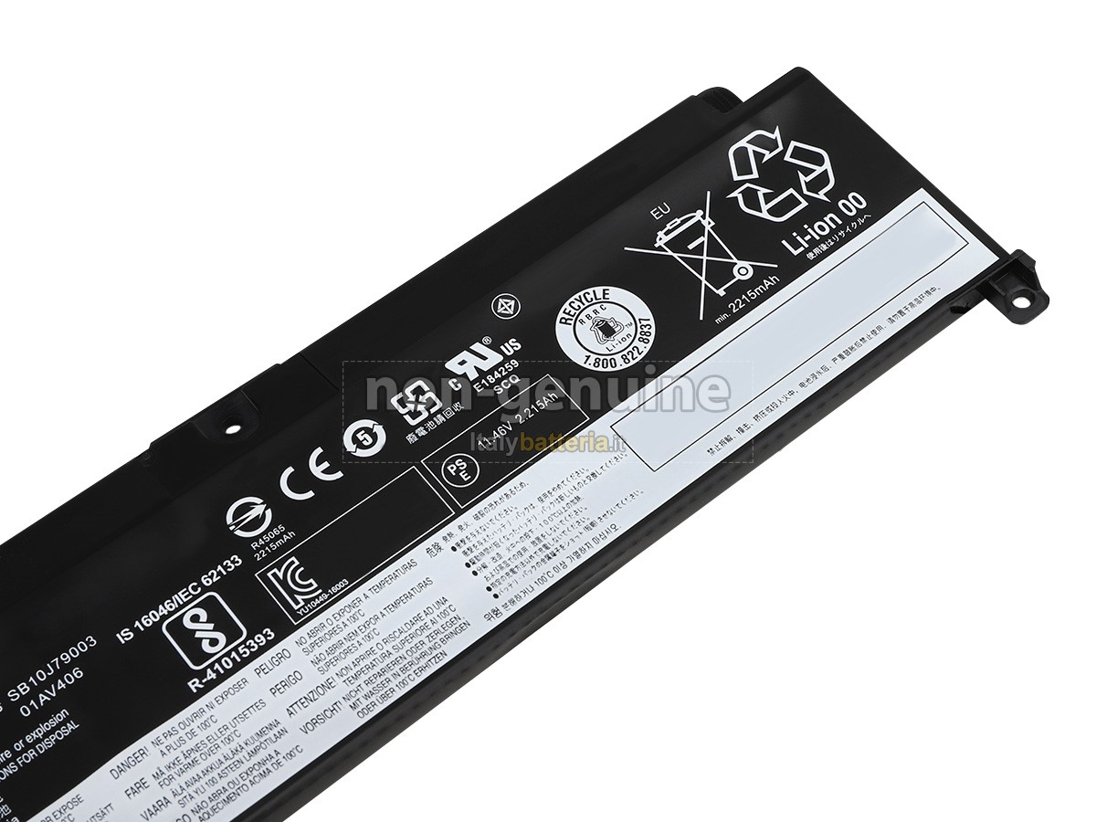 Batteria per portatile Lenovo ThinkPad T460S 20F90017US