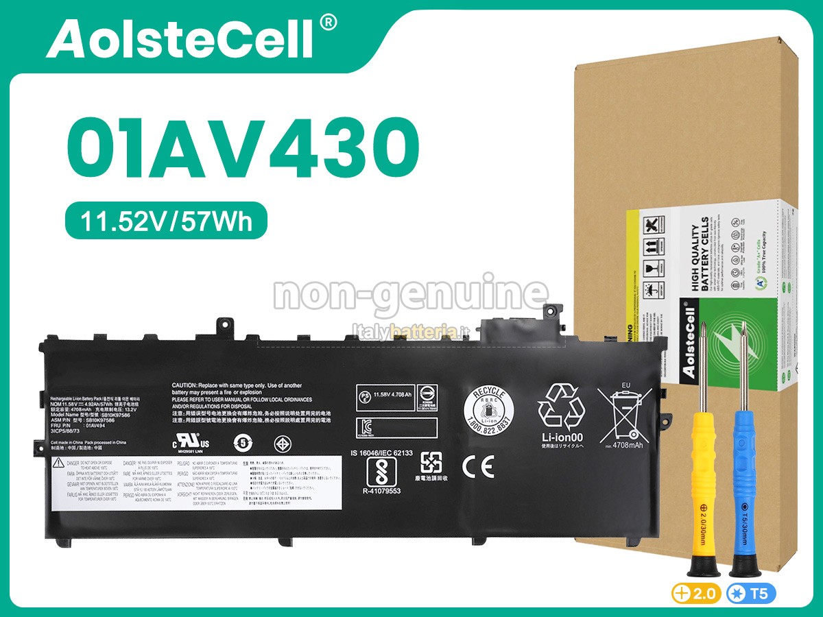 Batteria per portatile Lenovo 01AV494