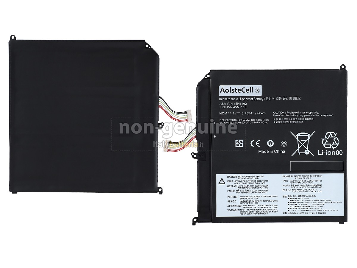 Batteria per Lenovo ThinkPad HELIX 3701-34U
