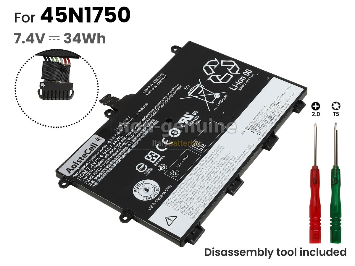 Batteria per portatile Lenovo ThinkPad YOGA 11E(20D9-9000EAU)