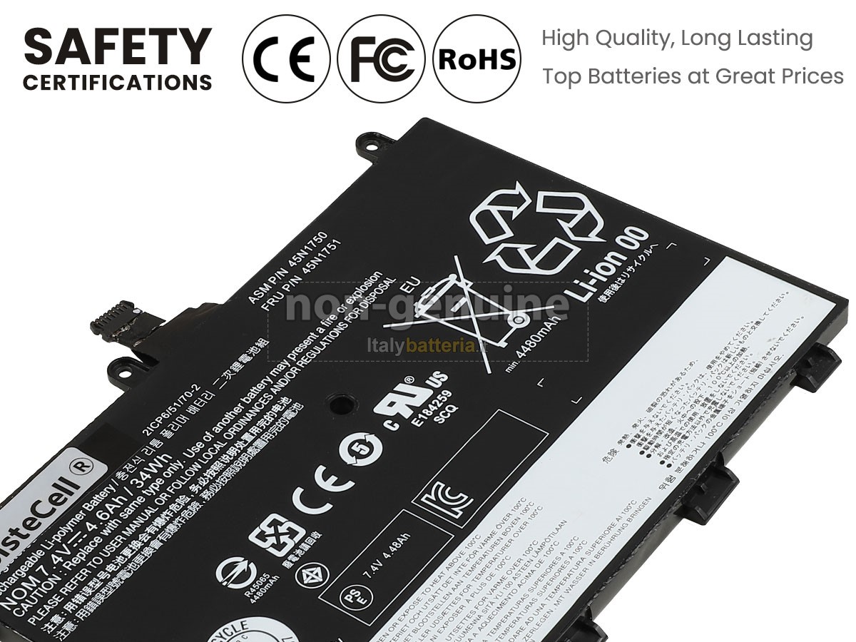 Batteria per portatile Lenovo ThinkPad YOGA 11E(20D9-9000EAU)