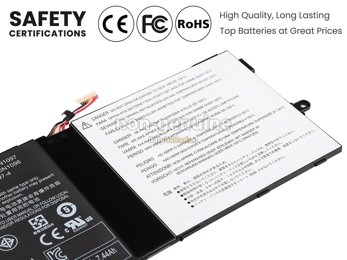 Batteria per portatile Lenovo 45N1097(1ICP5/44/97-4)
