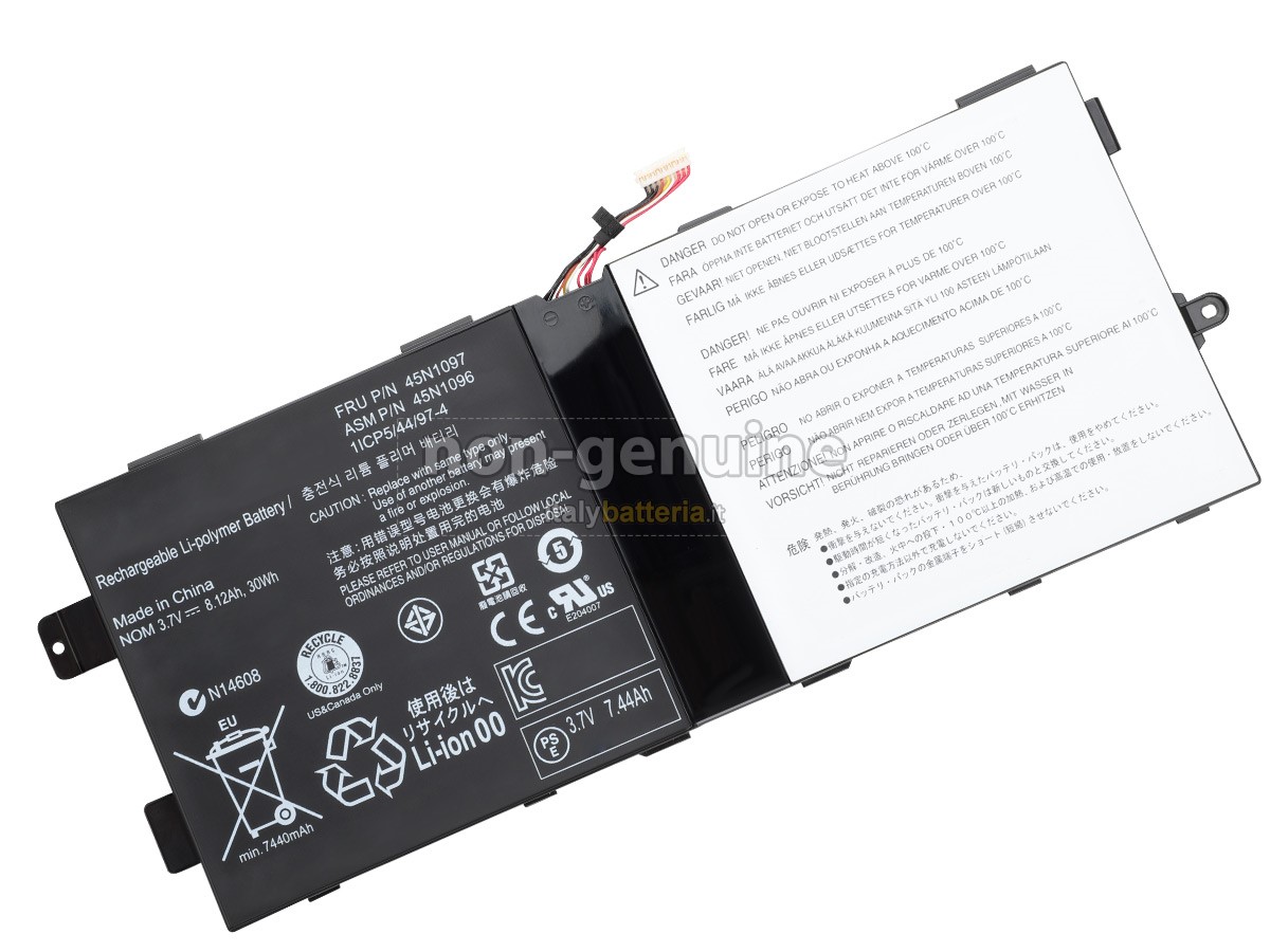 Batteria per portatile Lenovo 45N1097(1ICP5/44/97-4)