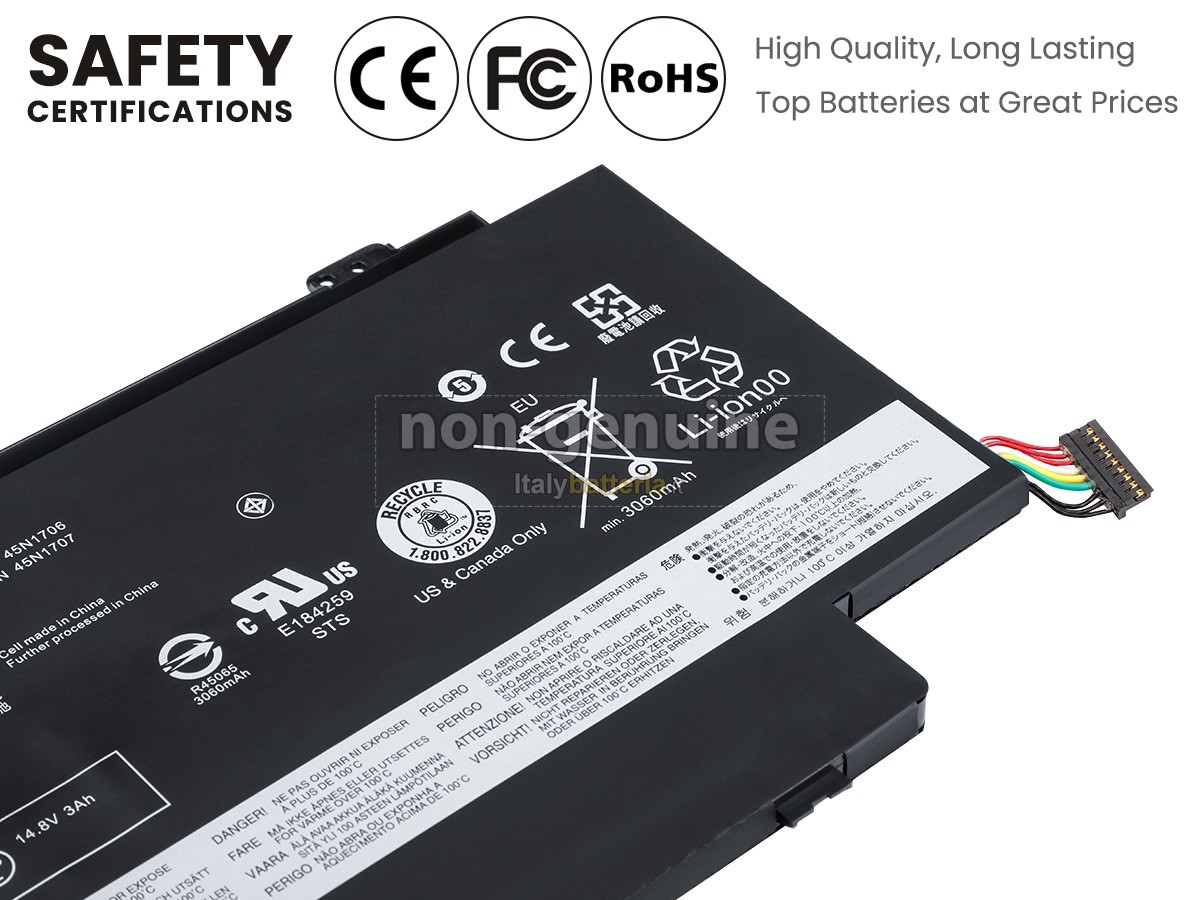 Batteria per Lenovo 45N1705