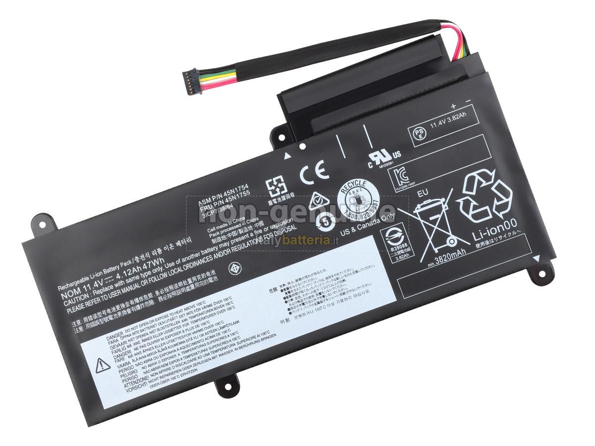 Batteria per portatile Lenovo ThinkPad E460C
