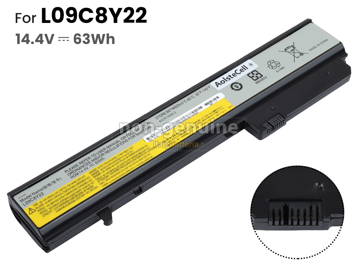 Batteria per portatile Lenovo IdeaPad U460