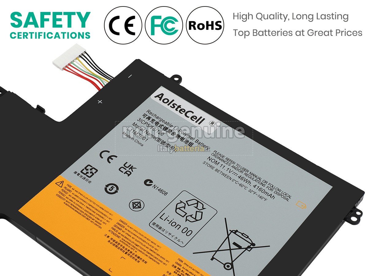 Batteria per Lenovo IdeaPad U310