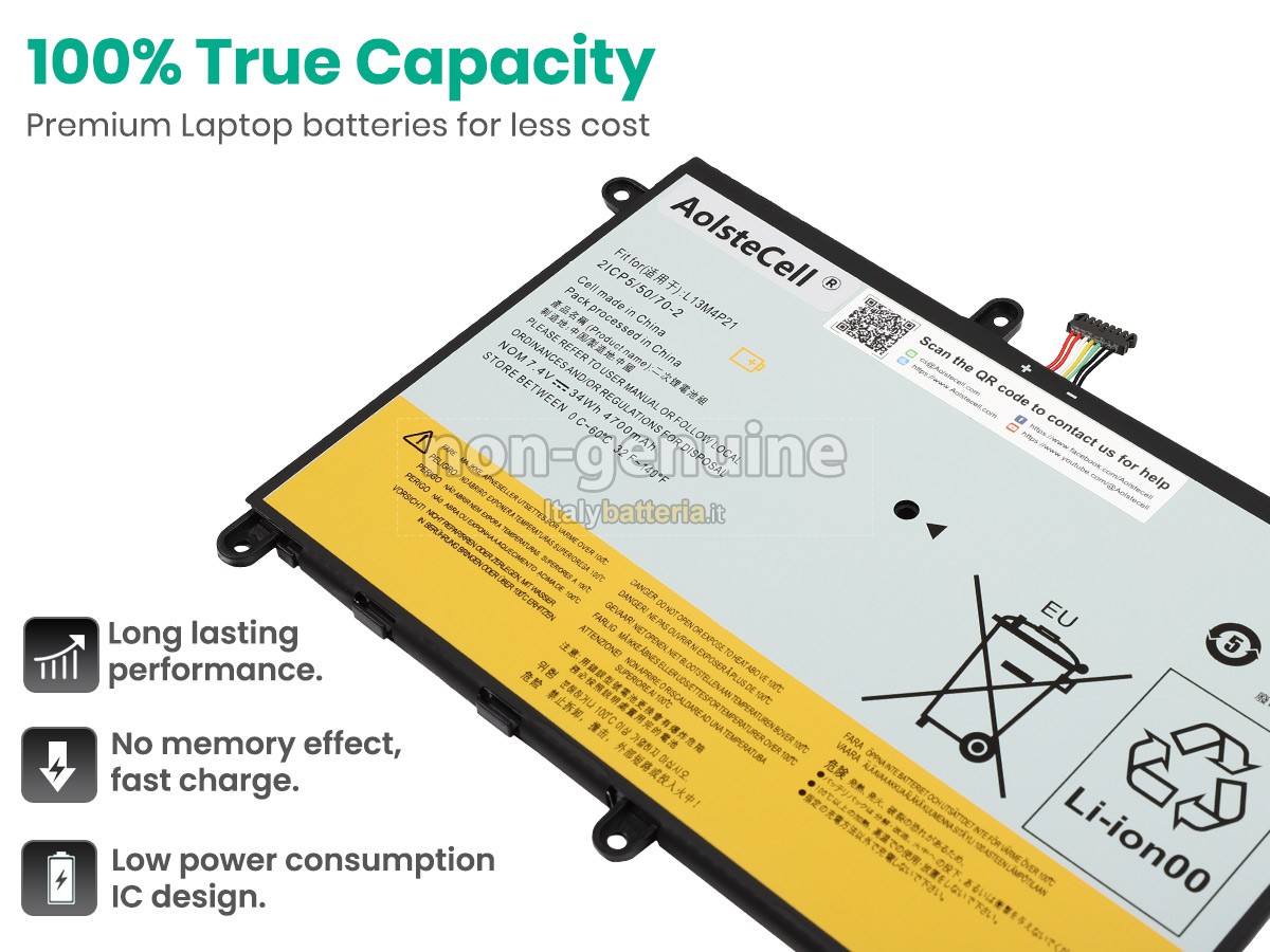 Batteria per Lenovo YOGA 2 11-80CX59428063