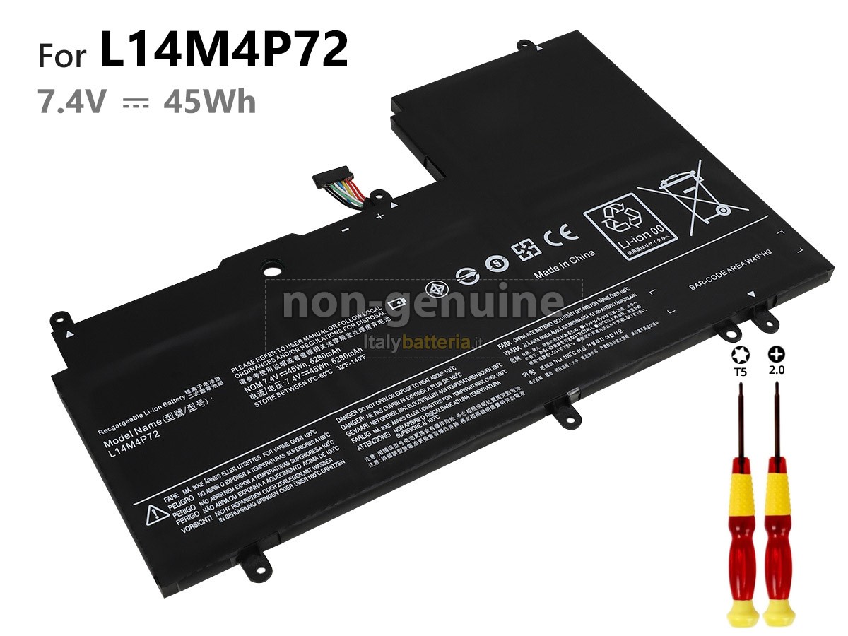 Batteria per portatile Lenovo L14M4P72
