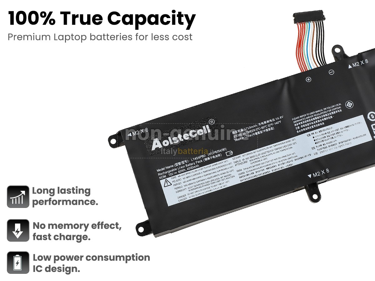 Batteria per portatile Lenovo RESCUER 80RQ