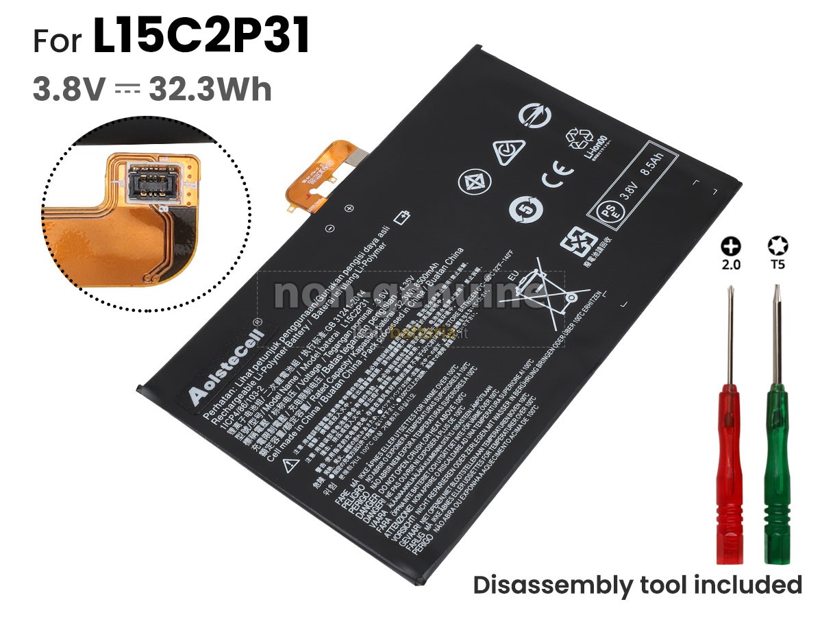 Batteria per portatile Lenovo L15C2P31