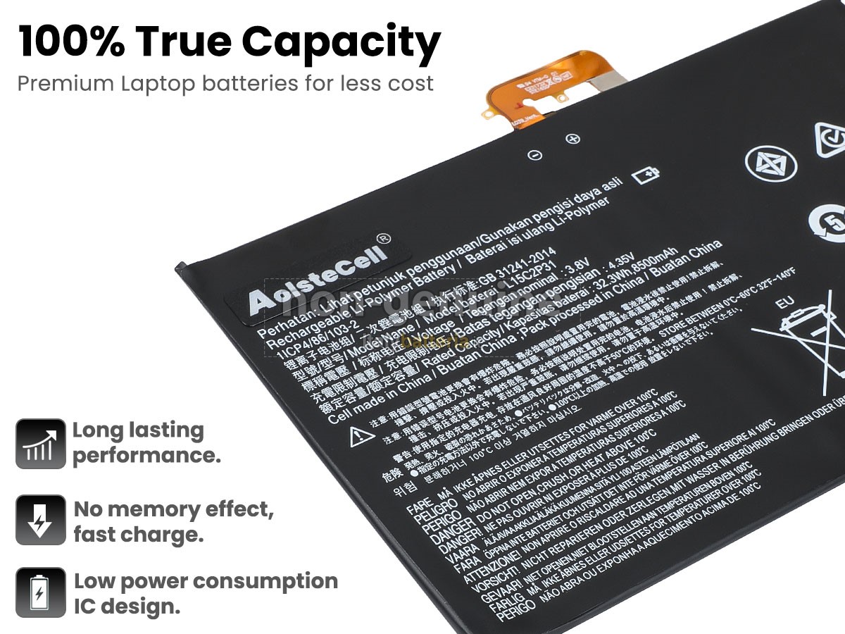 Batteria per portatile Lenovo L15C2P31