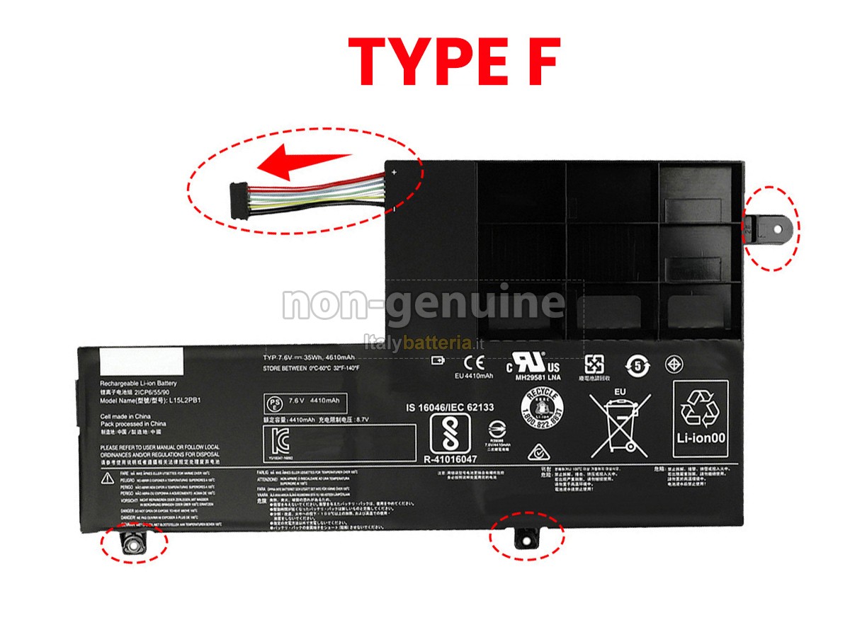 Batteria per Lenovo IdeaPad 330S-15ARR