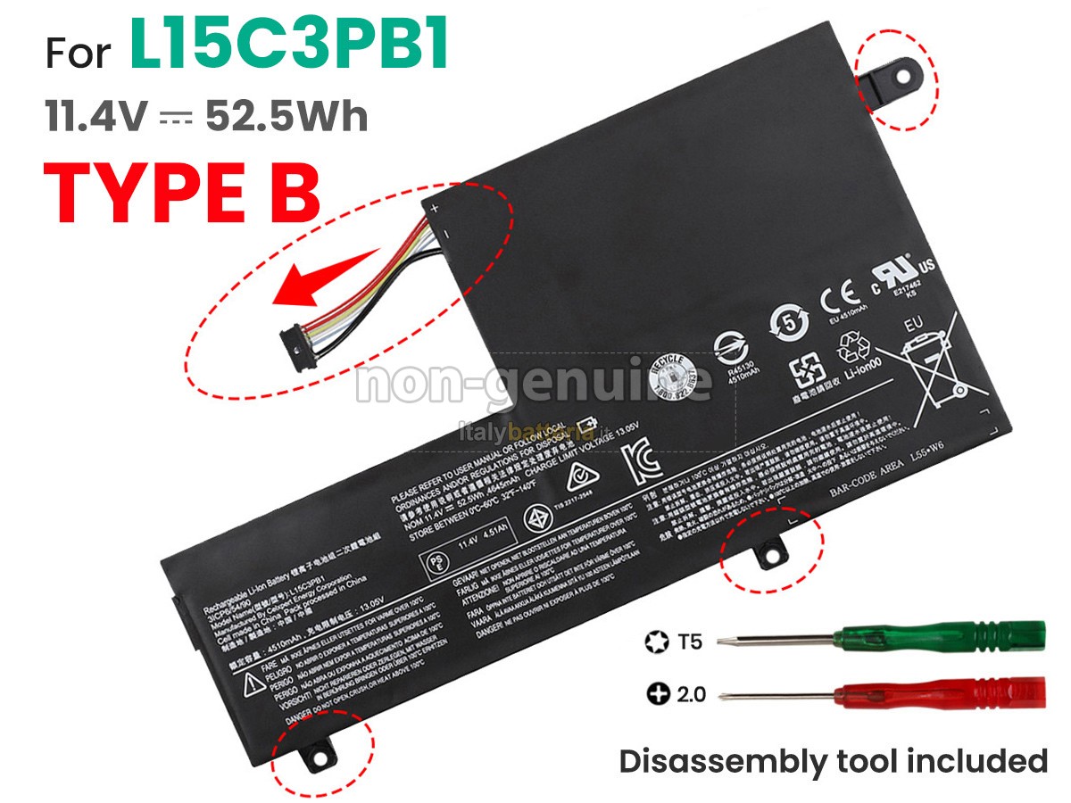 Batteria per Lenovo IdeaPad 330S-15ARR