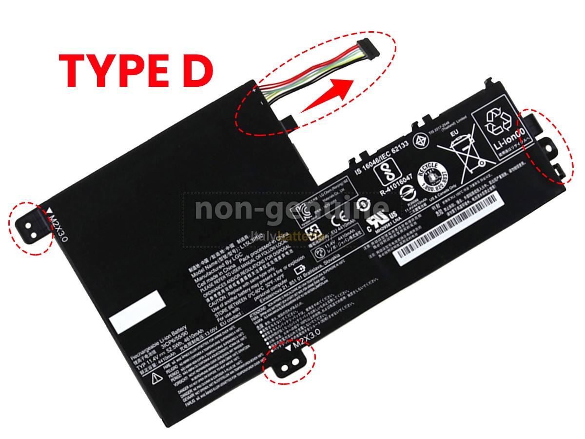 Batteria per Lenovo L15C2PB1