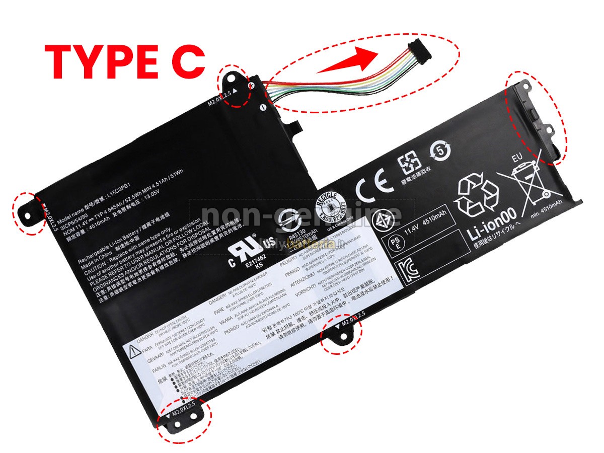 Batteria per Lenovo IdeaPad 330S-15ARR