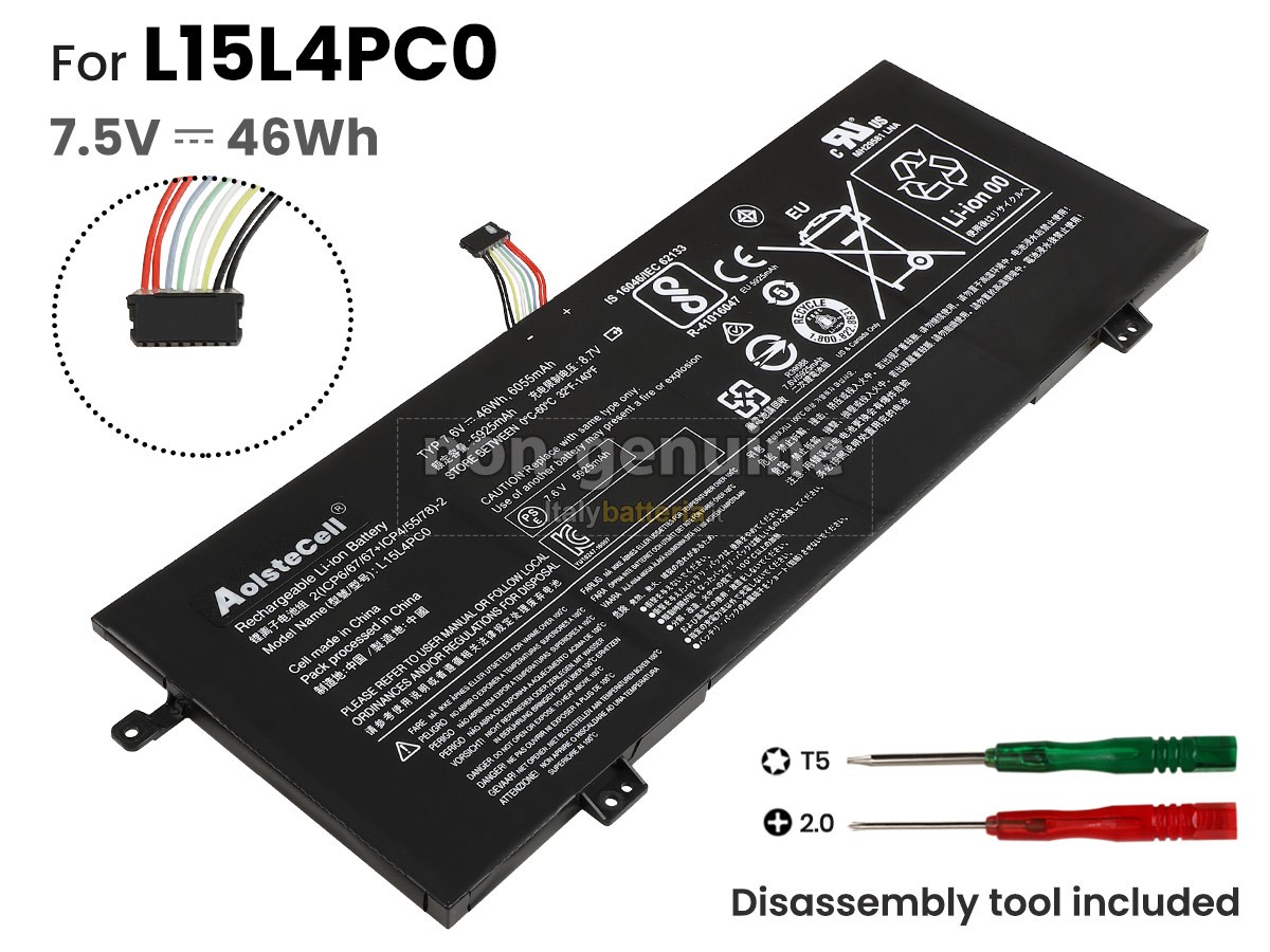 Batteria per portatile Lenovo L15S4PC0