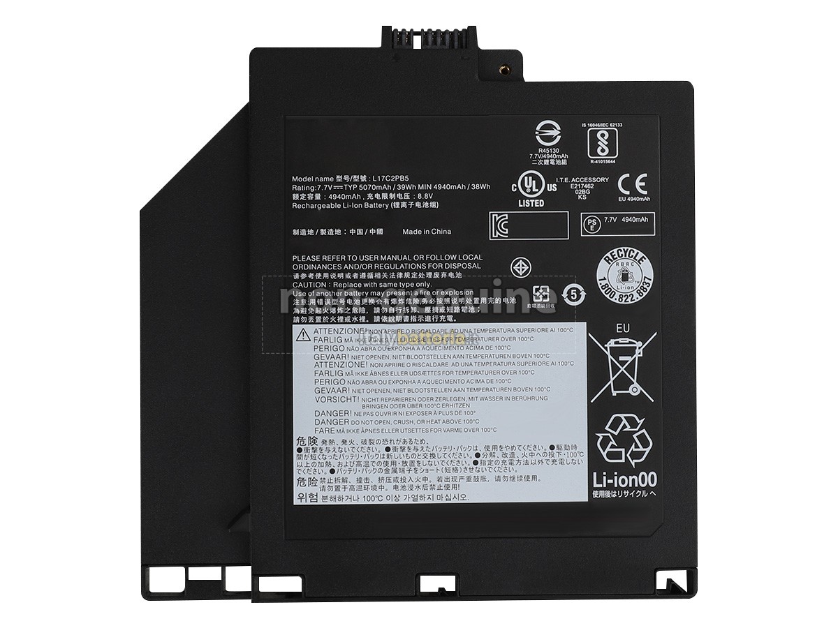 Batteria per portatile Lenovo L17L2PB6