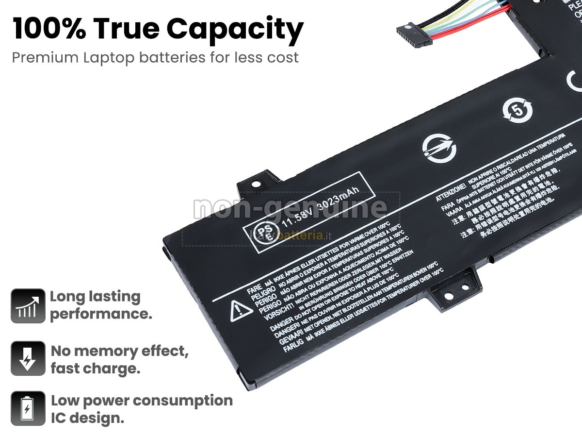 Batteria per Lenovo YOGA 720-12IKB-81B5003US