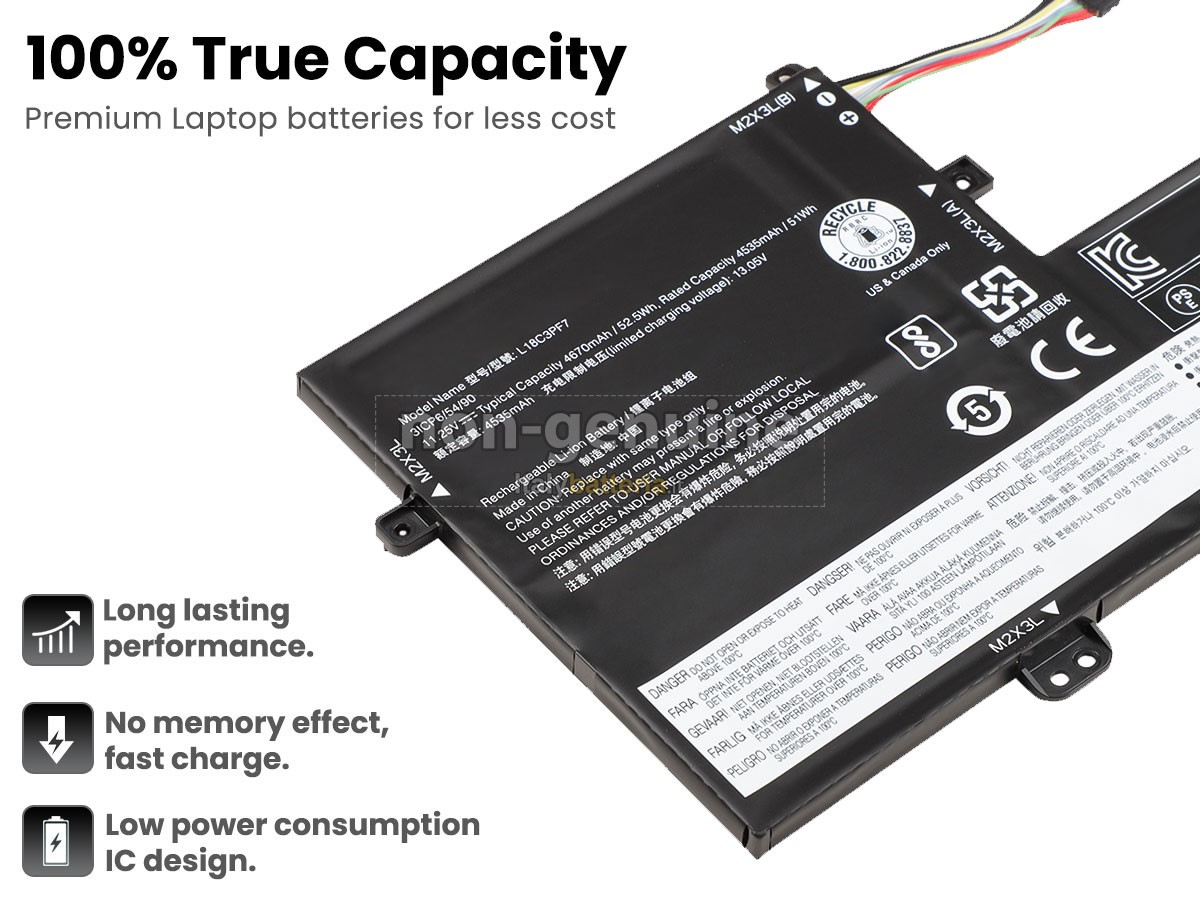 Batteria per portatile Lenovo IdeaPad S340-14IWL-81N7011WID