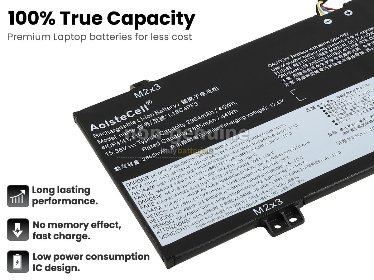Batteria per portatile Lenovo L18C4PF3