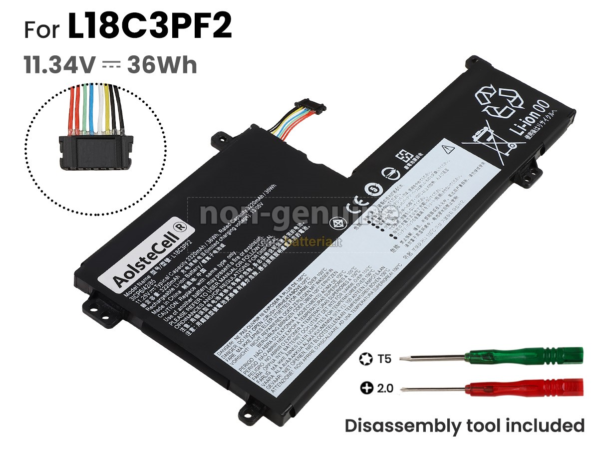 Batteria per portatile Lenovo IdeaPad L340-17IWL