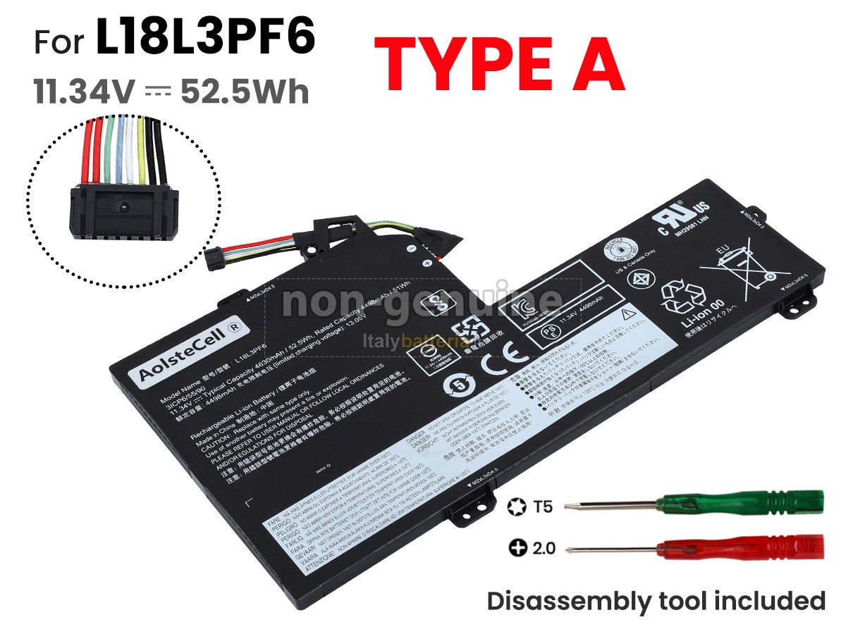 Batteria per Lenovo 81SW0038SA