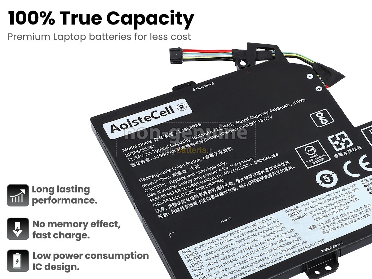 Batteria per Lenovo 81SW0038SA