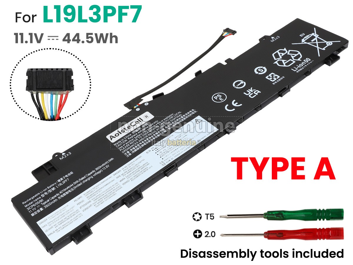 Batteria per Lenovo IdeaPad 5 14ARE05-81YM00CLRE