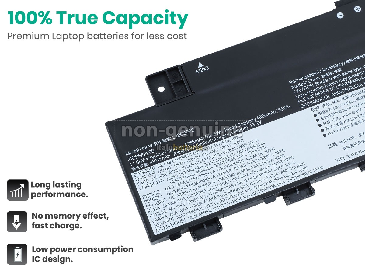 Batteria per Lenovo IdeaPad 5 14ARE05-81YM00CLRE