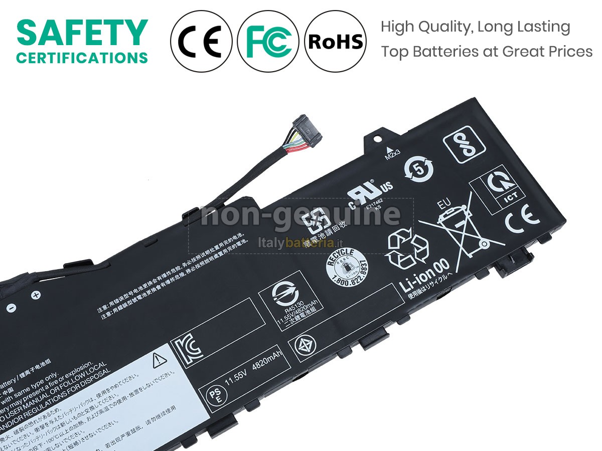 Batteria per Lenovo IdeaPad 5 14ARE05-81YM00CLRE