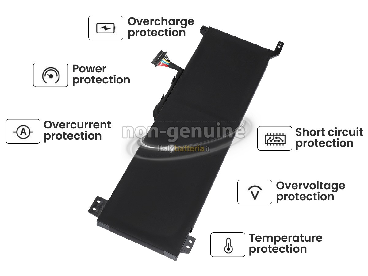 Batteria per Lenovo LEGION 5P 15ARH05H-82GU0002RK