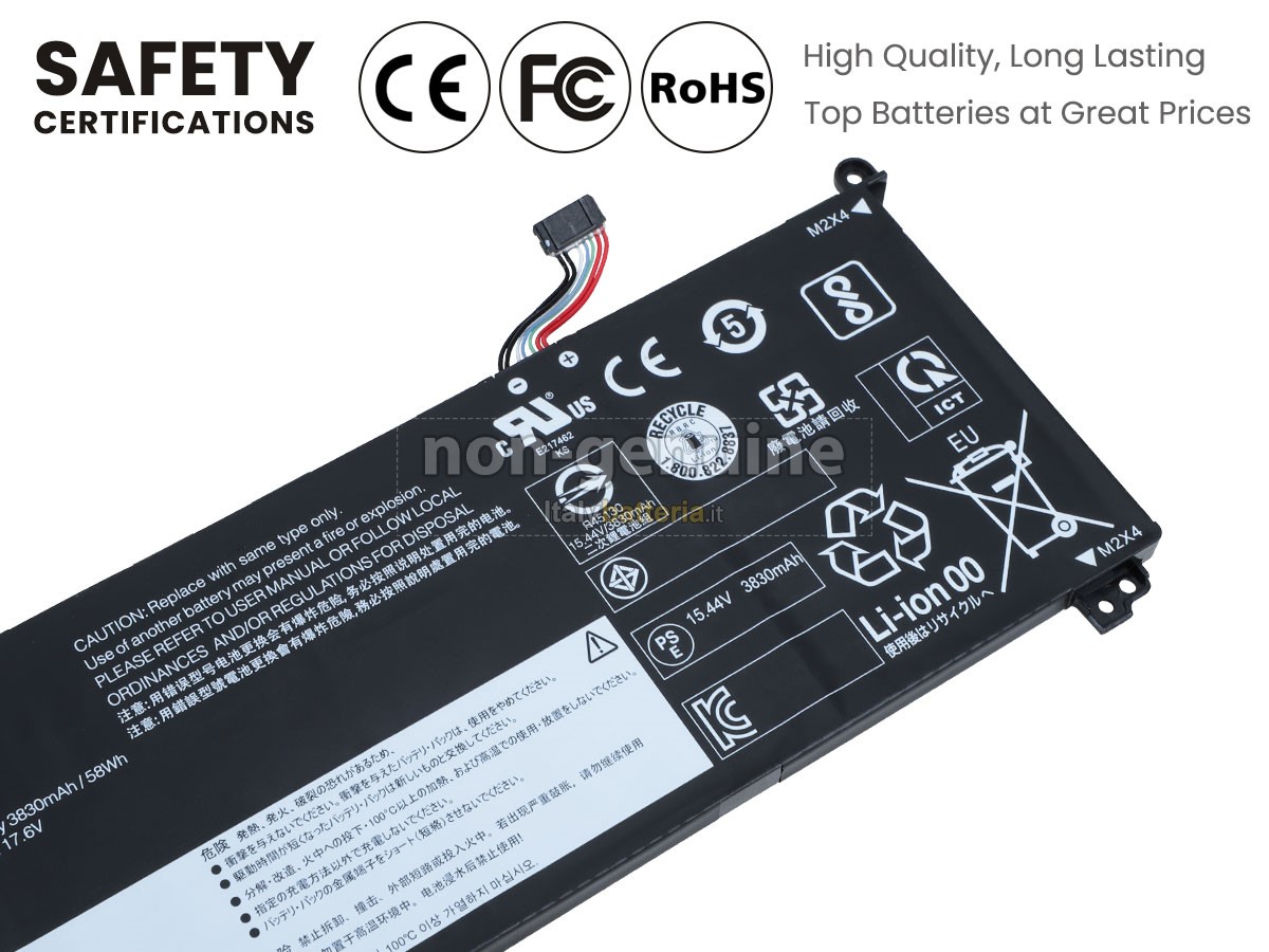 Batteria per portatile Lenovo THINKBOOK 14S YOGA ITL-20WE0003AT