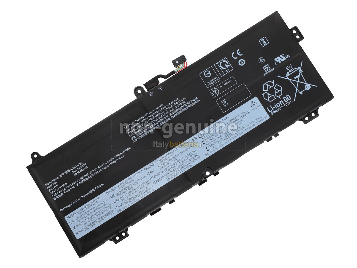 Batteria per portatile Lenovo ThinkPad C13 YOGA GEN 1 Chromebook-20UX000ESE