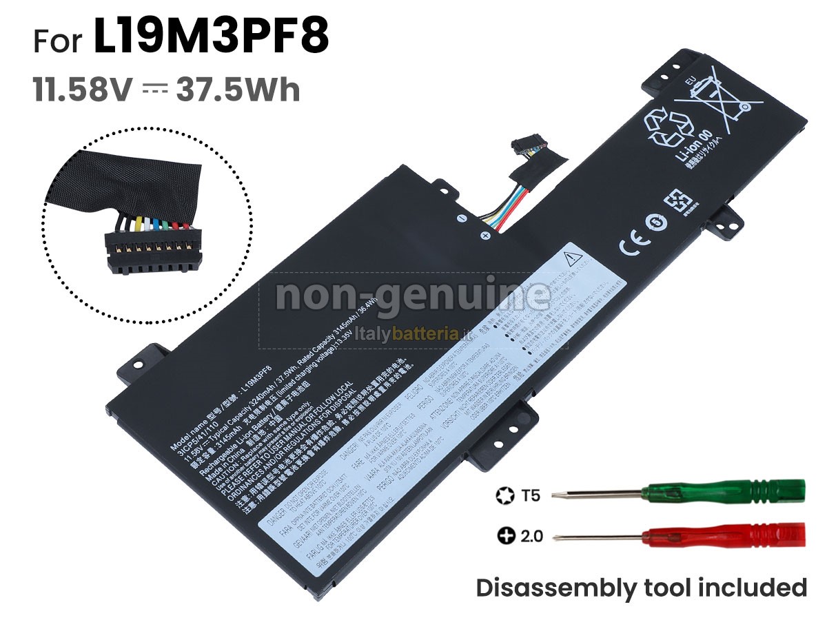 Batteria per portatile Lenovo 5B10X02604