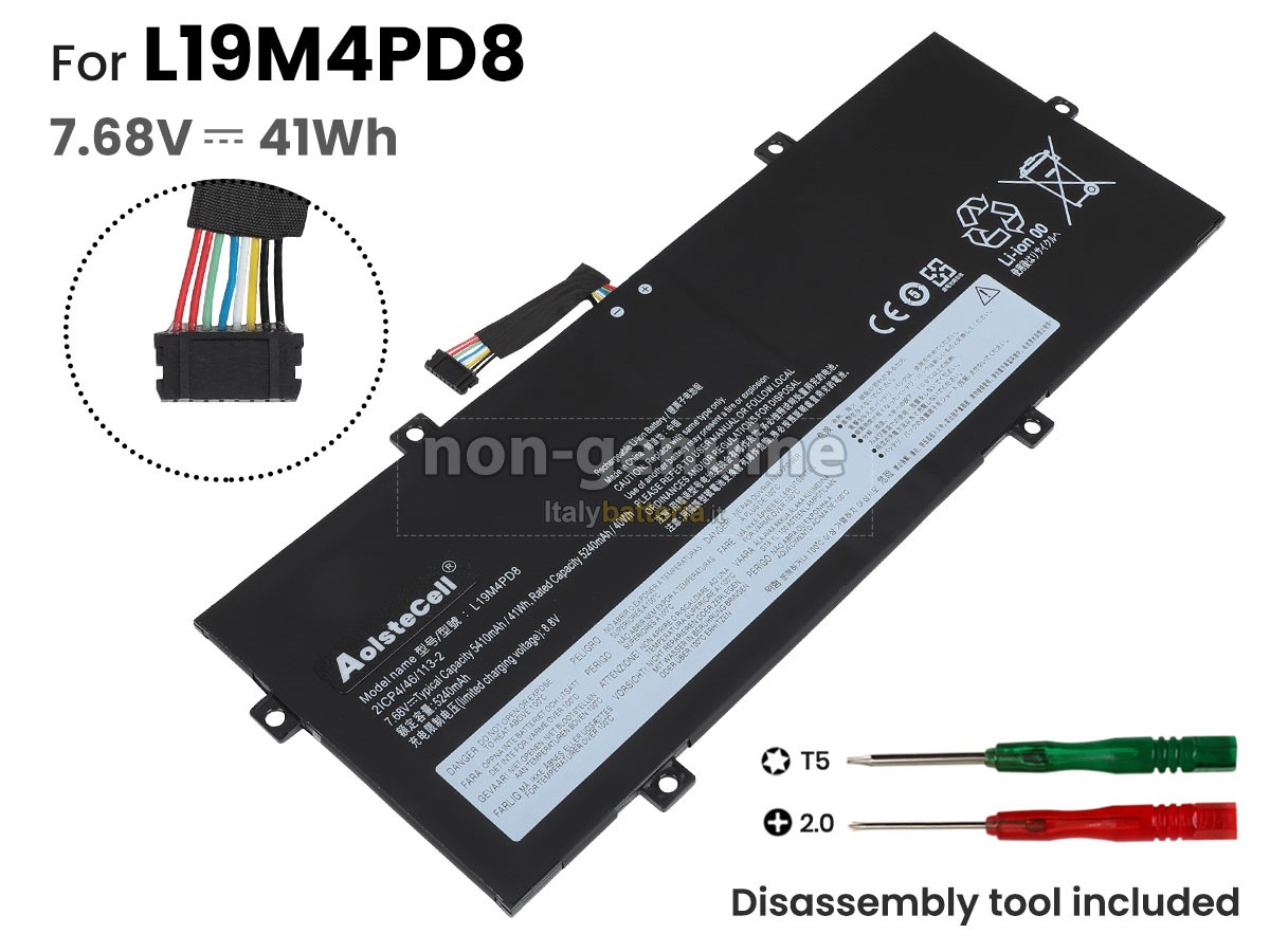 Batteria per portatile Lenovo YOGA DUET 7-13IML05-82AS00CBKR