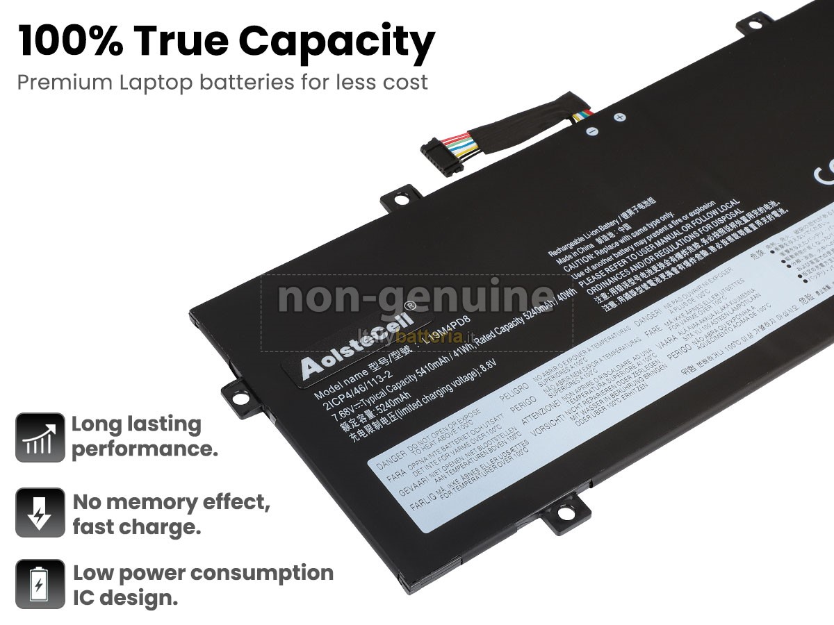 Batteria per portatile Lenovo YOGA DUET 7-13IML05-82AS00CBKR