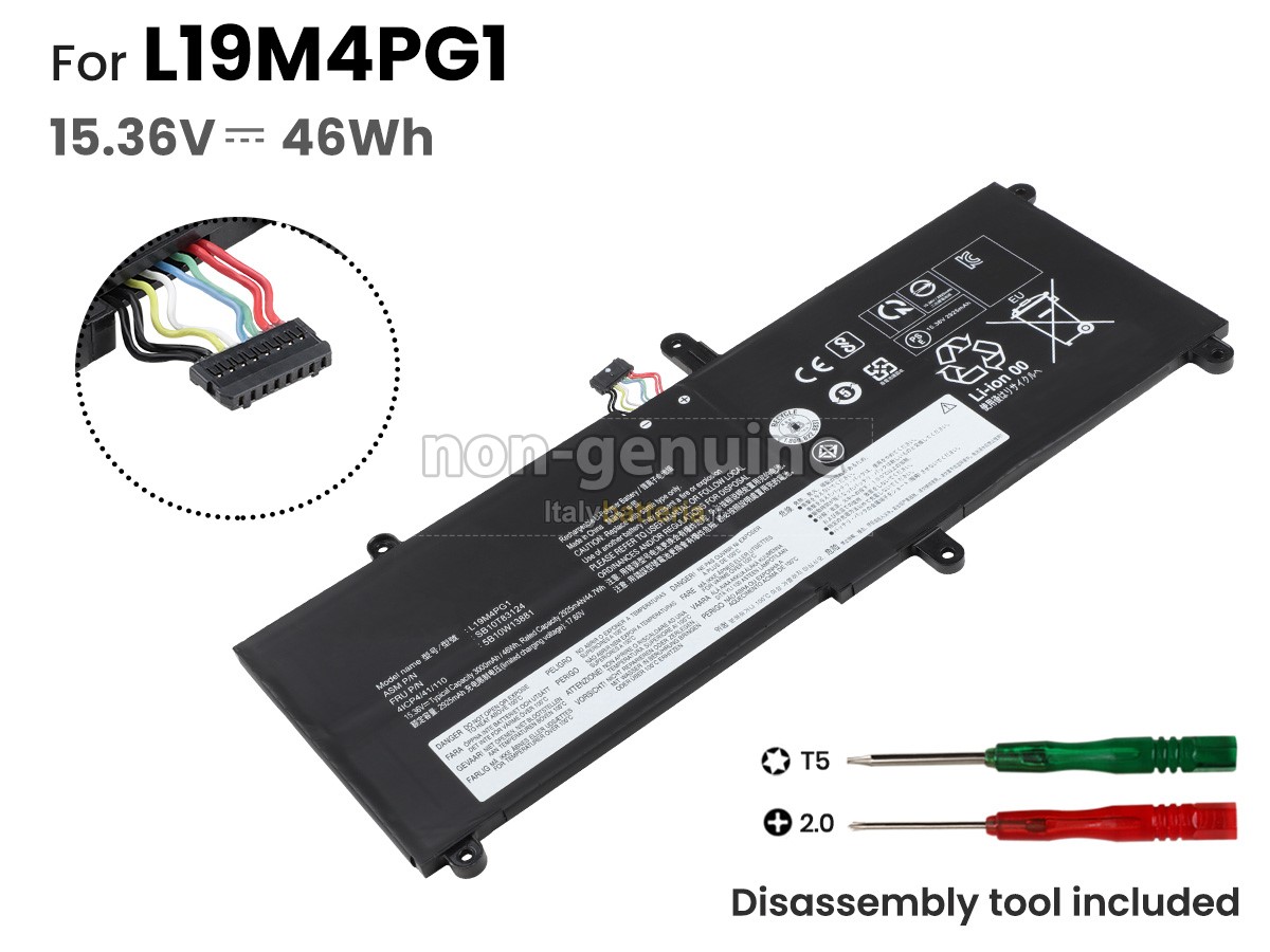 Batteria per portatile Lenovo ThinkPad 11E YOGA GEN 6-20SF000HAU