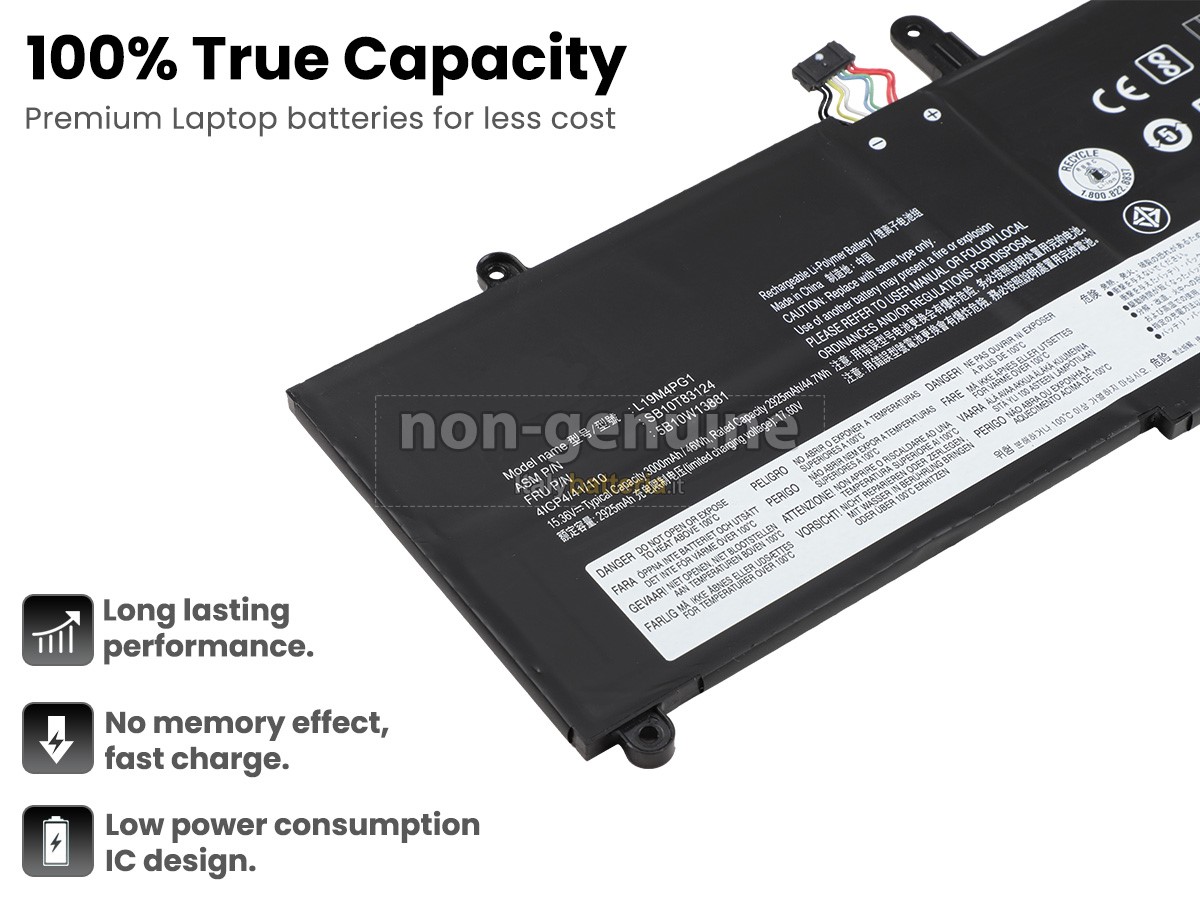 Batteria per portatile Lenovo ThinkPad 11E YOGA GEN 6-20SF000HAU