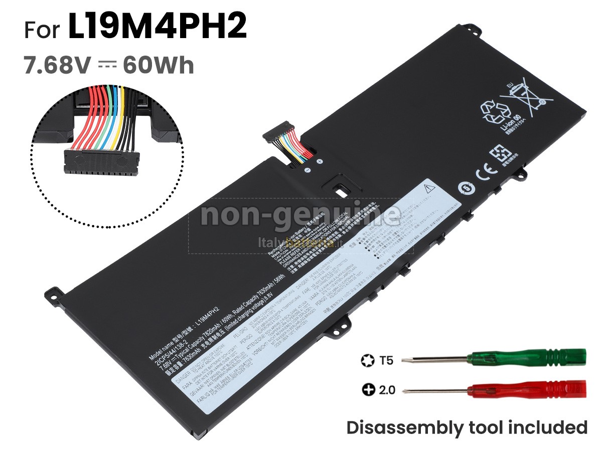Batteria per portatile Lenovo YOGA 9-14ITL5-82BG0092SB