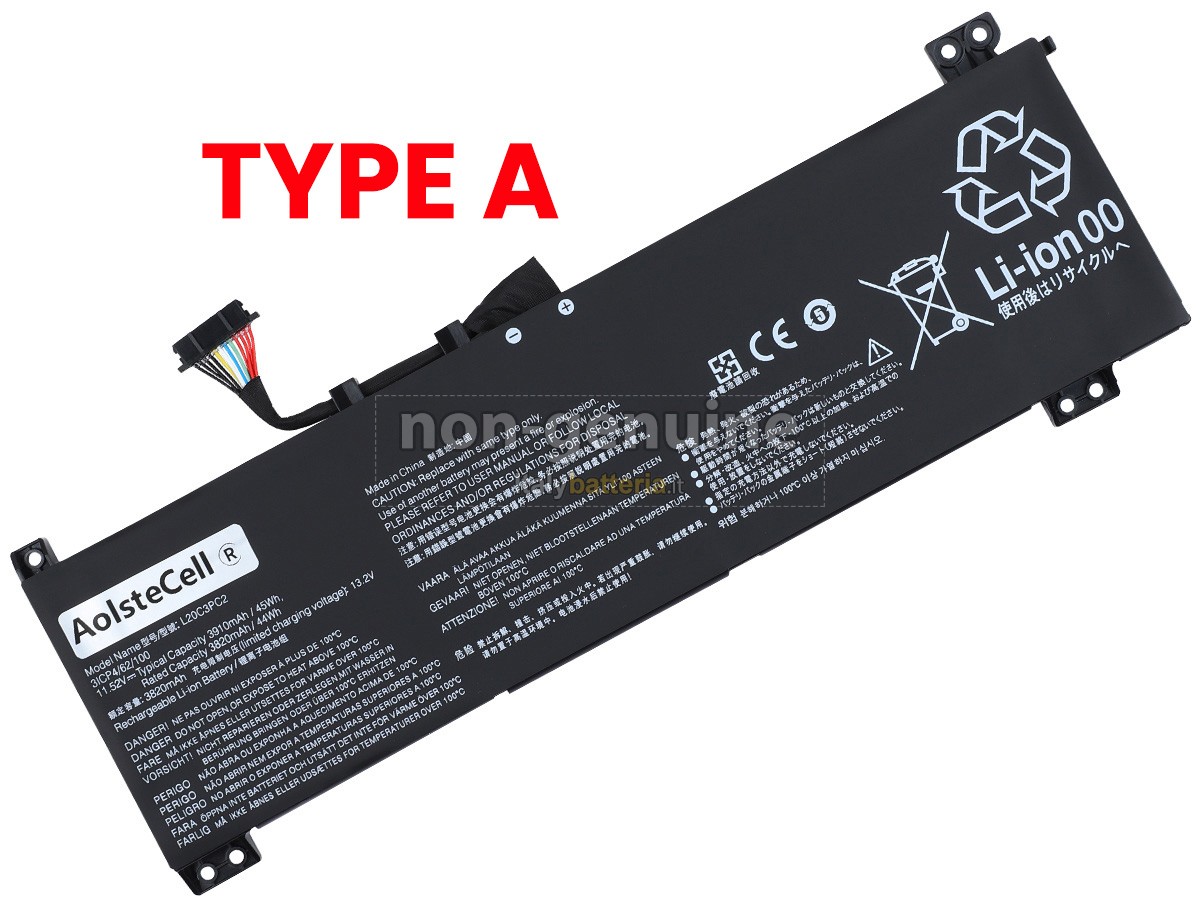Batteria per Lenovo IdeaPad GAMING 3 15ACH6-82K2008NSC