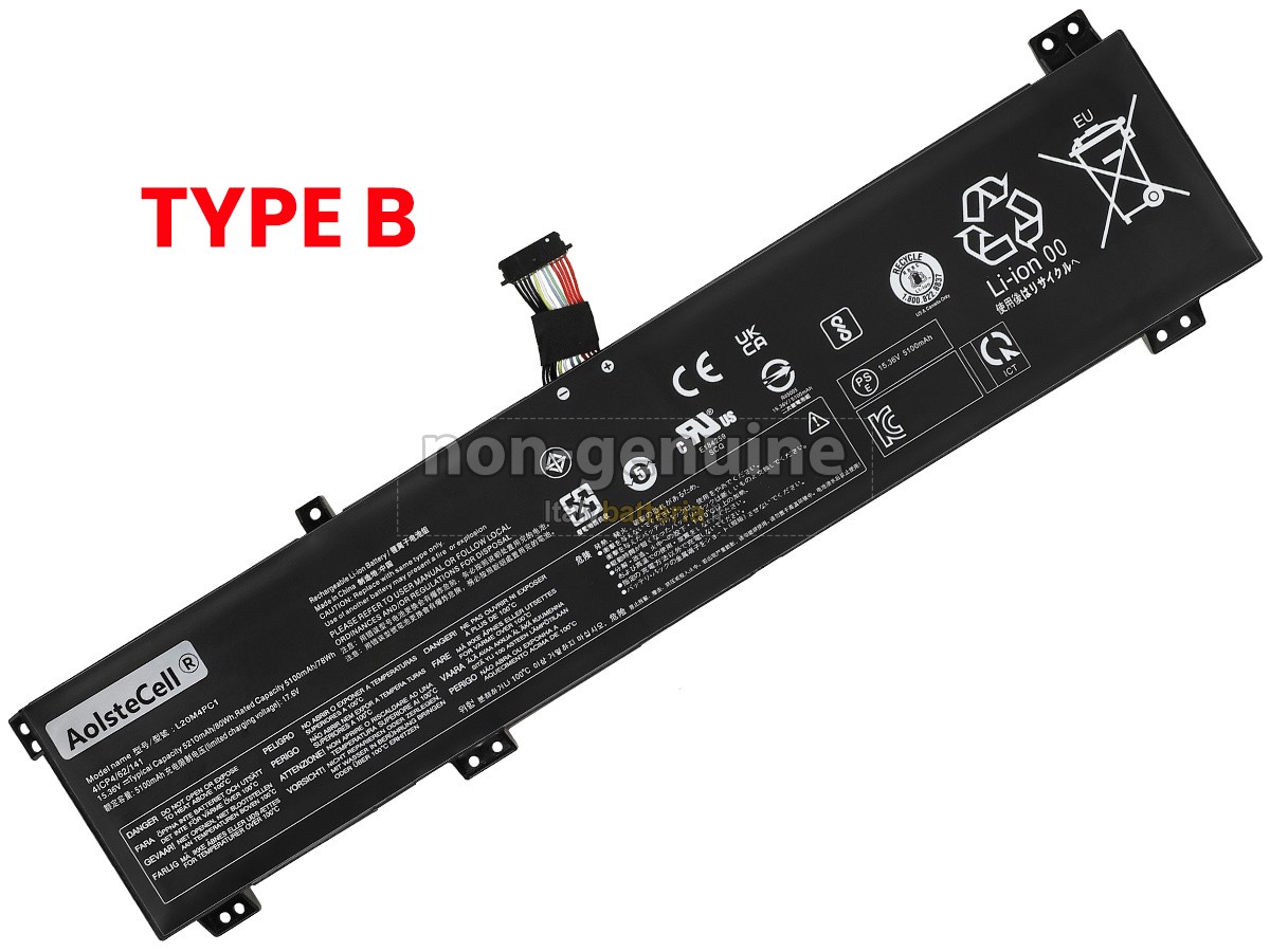 Batteria per Lenovo LEGION 7 16ACHG6-82N600P2FR