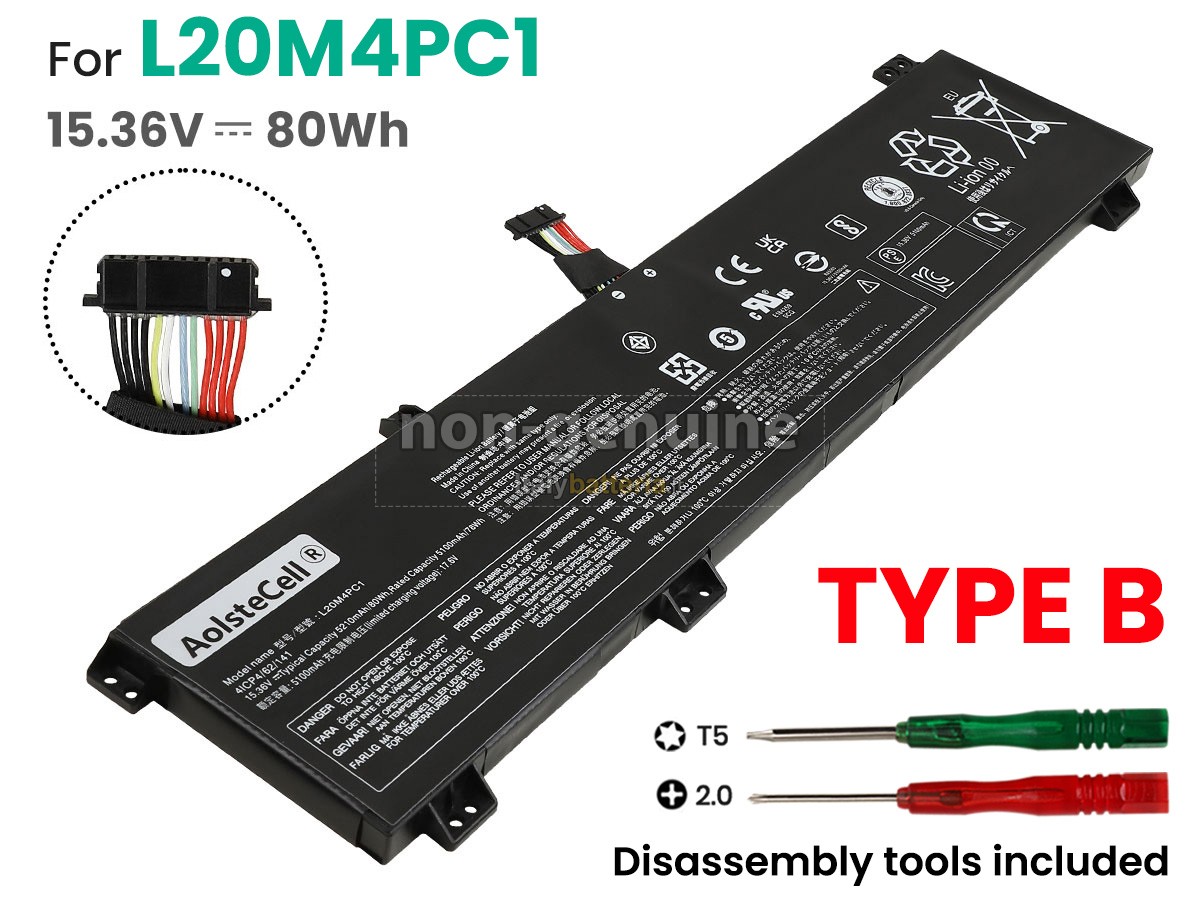 Batteria per Lenovo L20M4PC0