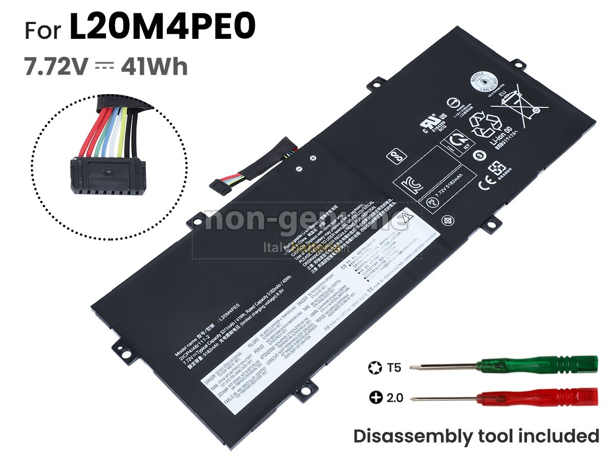 Batteria per portatile Lenovo YOGA DUET 7-13ITL6