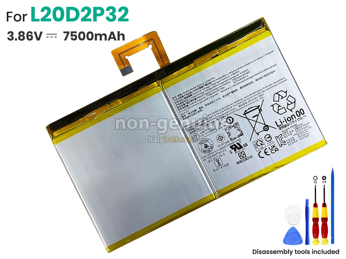 Batteria per Lenovo TAB P11 5G